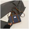 Bolsa de Mão Versátil Casual Estilo Coreano Bolsa Saco para Mulheres Verão 2025 Jeans Tendência Bolsa de Ombro Transversal de Alta Qualidade