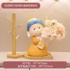 Ramo de tulipanes, decoración de mesa de resina, regalo para el Día del Maestro, arreglo floral para vinoteca, maceta de suculentas para mamá