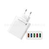 Carregador multi-porta 5USB para telefone Apple Android adaptador de energia 5v2.4a carregador de viagem Carregador de parede