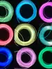 Fibra Óptica Guiadora de Luz Ultrafina de 1 mm de Diâmetro, Tira Guiadora de Luz Transparente Ultrafina Macia, Fio Emissor de Luz para Fone de Ouvido, Cabo de Dados
