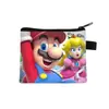 Nuevo Monedero de Mario, Porta Tarjetas y Llaves Mini de Alta Gama para Niños, Bolso Pequeño con Cremallera de Estilo Corto para Estudiantes de Gran Capacidad