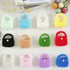Monedero de Peluche Tejido de Dibujos Animados Ins Bolsa Portátil para Almacenamiento de Cables de Auriculares Bolsa Linda de Niña para Almacenamiento de Joyas