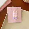 Lindos Pasadores de Estrella de Dibujos Animados para Niñas, Pequeños Pasadores Laterales para Flequillo y Cabello Fino, Accesorios para el Cabello Bb para Niños