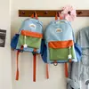 Nova mochila infantil colorida, bolsa escolar fofa para jardim de infância para meninos e meninas, mochila de viagem casual e leve