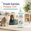 El Spray Limpiador para Transportadoras de Gatos Kineshinex es Adecuado para Transportadoras de Plástico para Gatos, Forros de Tela y Transporte de Mascotas