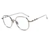 Gafas Gm Serie Starburst de Titanio Puro Ultraligero para Miopía Se Pueden Equipar con Lentes Graduados, Gafas Retro Anti-Luz Azul para Hombres y Mujeres