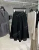 [Recomendación Principal] Falda de Organza Ligeramente Arrugada con Textura, Corte A, Cintura Elástica, Nueva Colección Primavera/Verano Yuran 26