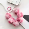 Pulsera de Felpa con Estampado de Leopardo Adecuada para Colgantes de Teléfono y Auriculares, Accesorios para Bolsos, Colgantes de Felpa de Moda para Mujer Otoño e Invierno