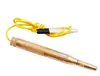 Luz de Teste para Carro 6V 12V 24V Telescópica para Reparo de Carro Lâmpada de Teste de Circuito Indutivo de Latão Luz de Teste de Fio Cinza para Caminhão