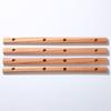 Rollos colgantes de madera maciza con líneas para hall de entrada interior, Pareados, Pinturas de calendario colgantes, Tiras decorativas de palisandro rojo para decoración de entrada