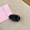Pinza para el pelo de lunares con lazo estilo Ins, dulce y genial, para flequillo lateral de mujer, pinza de pico de pato, accesorio para el cabello, Pinza para el pelo Roja Ancora