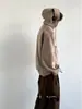 Sudaderas con Capucha Estilo Preppy Retro para Niños y Niñas, Chaquetas Deportivas Casuales Holgadas, Tops de Moda para Primavera, Otoño e Invierno