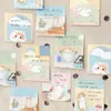 Notas Adhesivas Pequeñas Traviesas Infeel.Me para dropshipping, papel de mensaje de pared para estudiantes con patrón de gato creativo y lindo