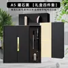 Conjunto de Caixa de Presente para Caderno de Alta Qualidade, Caderno A5 Estiloso com Fecho, Cadernos com Impressão de Logo com 70% de Desconto, Brinde Corporativo