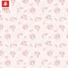 Tecido 100% algodão com estampa digital, animais de desenho animado frescos e fofos, adequado para roupas infantis, vestidos de boneca, bolsas e tecidos artesanais