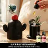 Difusor de aromaterapia sem chama em formato de cacto de desenho animado, uma nova e criativa pedra de fragrância de mesa estilo chinês para fragrância interna duradoura
