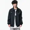 Chaqueta cortavientos casual y elegante de estilo japonés, nueva, Harajuku, simple y moderna, de estilo artístico, para parejas, versátil y moderna