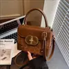 Bolso de Mano de Alta Gama Transfronterizo Versátil Bolso Pequeño Cuadrado para Mujer Moda Otoño e Invierno 2025 Nuevo Bolso de Hombro Bolso Cruzado para Viajes