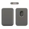 Adequado para Apple 17 iPhone 16 Carteira Magsafe Porta Cartões Magnético Couro Pu Estojo Magnético Forte para Cartões Porta Cartões