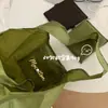 2025 Bolso de Moda con Estampado de Letras de Nicho Bolso Tote de Gran Capacidad Estilo Coreano Bolso de Hombro Versátil de Algodón para Jóvenes y de Mediana Edad