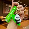 LLavero de Jenga con forma de panda de dibujos animados, bonito colgante para bolso de coche, pequeño regalo al por mayor