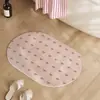 Alfombrilla absorbente de tierra de diatomeas dura de dibujos animados personalizada, alfombrilla de pie de secado rápido para baño, alfombrilla de pie antideslizante para entrada de baño y inodoro