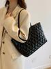Bolso Tote de Moda de Gran Capacidad Estilo Coreano Versátil 2024 Nuevo Bolso de Mano para Abrigo de Algodón Bolso de Hombro Cruzado para Mujer