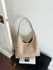 Bolso de axila vintage de gamuza transfronterizo para mujer, nuevo bolso de mano de moda 2026, versión coreana bolso de hombro de gran capacidad