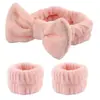 Popular Set de Diademas de Amazon para Mujer, Pulsera Impermeable para Lavarse la Cara, Diadema Sencilla de Moño, Aro para el Cabello, Accesorios para el Cabello