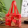Caja de regalo de boda estilo chino, caja de dulces portátil extraíble, caja vacía con sensación de alta gama, caja de embalaje para regalo de compromiso