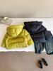 Nausicaä del Valle del Viento 2025 Nueva Ropa de Invierno para Niños Estilo Coreano con Capucha Chaqueta de Plumas para Niños y Niñas Chaqueta Caliente Gruesa