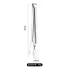 Pinza para Alimentos de Tres Líneas de Acero Inoxidable 304 Pinza para Alimentos Engrosada Pinza para Barbacoa Pinza para Pan Pinza para Bistec Pinza para Alimentos