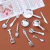 Vajilla de cocina de simulación en miniatura, hecha a mano, bricolaje, adornos creativos para casa de muñecas, accesorios de pegamento crema, venta al por mayor