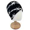 Gorro de punto jacquard, gorro para exteriores, gorro de punto para hombre y mujer de Amazon, gorro de punto de doble capa, cálido, estilo nuevo, artículo de venta caliente para exportación