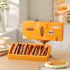 2026 Caja de Empaque Portátil para Pasteles de Arroz Glutinoso en Forma de Barco Máquina para Pasteles de Turrón Bolsa de Empaque Sellada Caja de Regalo para Galletas de Caramelo y Almendras