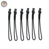 Tubo termorretráctil negro cabeza de tiro cuerda de tiro cola de tiro cuerda para equipaje ropa funda de PVC cordón al por mayor en stock