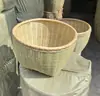 Cesta de bambu trançada para lavar arroz grande e pequena cesta de bambu cesta de bambu cesta de exibição de supermercado cesta de bambu cesta de armazenamento de grãos outras
