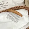 Pente de Cabelo Moderno para Mulheres com Franja e Cabelos Finos, Semelhante ao Estilo de Zhang Ruonan, Novo Acessório de Cabelo 2025