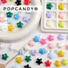Contas Coloridas de Acrílico, Estrela de Cinco Pontas, Furo Horizontal Contas Soltas, Pulseira, Colar, Acessórios para Joias Artesanais com Contas, Novos Acessórios