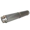 Interfaz de rosca de cartucho de filtro de metal personalizado, eliminación de polvo, cartucho de filtro sinterizado de acero inoxidable, cartucho de filtro de polvo