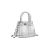 Yuezi Estilo Retro de Alta Gama 2026 Nuevo Bolso de Mano Mini para Mujer, Moda Coreana Versátil Diseño de Bolso de Hombro y Cruzado