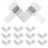 Fita de LED Colorida Monocromática com Conector de Acessórios Canto em L