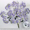 Flor de Simulación Hortensia Piruleta Hortensia Decoración del Hogar Material para Arreglo Floral Arte Floral de Boda Flor Bola de Nieve Flor Artificial