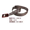 Moda Coreana Cinturón Ancho para Mujer Tejido Cuerda Encerada Decorativo Trenzado Cubre Cintura Casual Vintage Color Cáñamo Cinturón Artístico F957