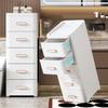 Gabinete de Almacenamiento Tipo Cajón Engrosado Debajo de la Mesa, Gabinete de Almacenamiento para Sala de Estar en el Hogar, Gabinete de Almacenamiento para Sándwiches, Mesa de Noche para Dormitorio de Estilo Japonés