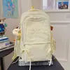 Mochila Estilo Coreano para Mulheres 2026 Verão Novo Modelo Simples e Doce Grande Capacidade Mochila para Computador Mochila da Moda para Alunos do Ensino Fundamental II e Médio
