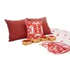 Decoração de Cama de Casamento Mini Palavras Felizes Lançadas à Mão Decoração de Quarto de Casamento Fruteira Criativa de Casamento Escadinha Feliz Pequenas Palavras Felizes