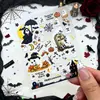 Adesivos para Nail Art Halloween em Relevo Estilo Escuro Fantasma Engraçado Mais Vendido Feriado Halloween Horror Adesivos à Prova d'Água