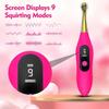 Amazon Angela G vibrador 9 frecuencias vibración pantalla digital LCD masturbador juguetes para adultos femeninos mayoreo