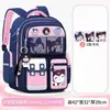 Nuevas Mochilas Escolares para Niñas, Estudiantes de Primaria, de Tres a Seis Años, Niñas Kuromi, Reducción de Carga y Protección de la Columna Vertebral, Primer y Segundo Grado Perros Canela